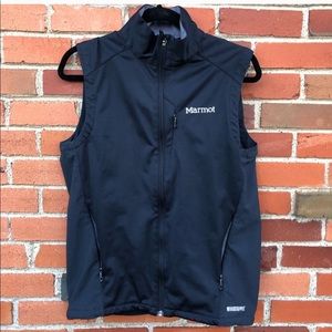 Marmot Gore windstopper vest • Black • size Small